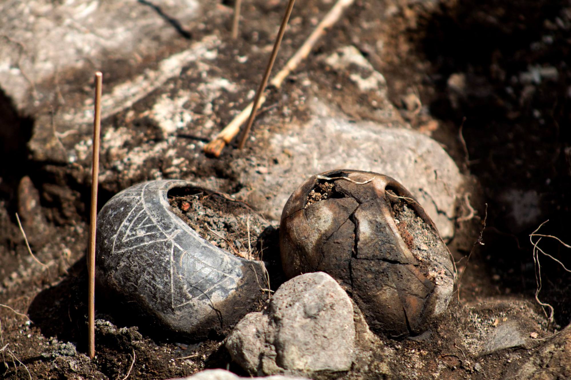 The 3,000-year-old unique priest's grave is the first of its kind